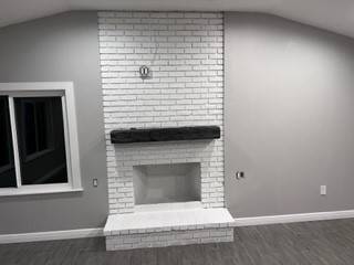 fire place after pic